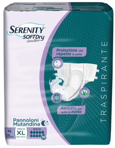 Serenity mutandina softdry sensitive